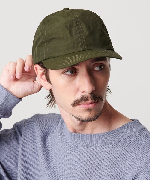 BEAUTY&YOUTH UNITED ARROWS（ビューティーアンドユースユナイテッドアローズ）の「ReNYLON ワッシャー キャップ（キャップ・メンズ・ブラック/ベージュ/ダークグレー/オリーブ・FREE）」の4枚目の写真