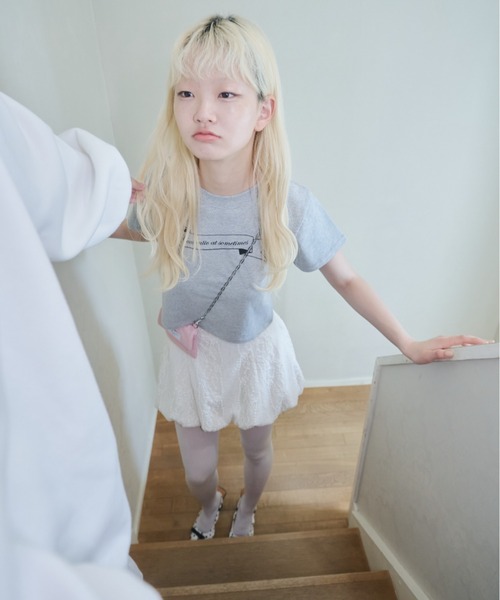 tシャツ CROPPED POCKET TEE/ クロップド ポケット ティー レディース メンズ Regen Glanz シャツ cropped pocket shirt/クロップドポケット