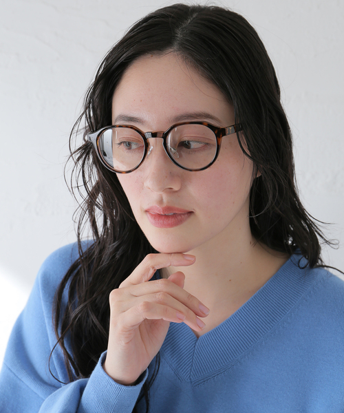 JOURNAL STANDARD relume（ジャーナルスタンダード　レリューム）の「《追加》【NOEYEDIA/ノーアイディア】 NE-430：メガネ（その他小物・レディース・ブラウン系その他/ブラック・FREE）」の13枚目の写真