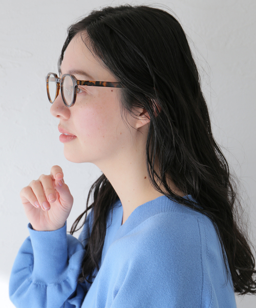 JOURNAL STANDARD relume（ジャーナルスタンダード　レリューム）の「《追加》【NOEYEDIA/ノーアイディア】 NE-430：メガネ（その他小物・レディース・ブラウン系その他/ブラック・FREE）」の14枚目の写真