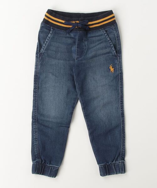 POLO RALPH LAUREN CHILDRENSWEAR（ポロ ラルフ ローレン チルドレンズウェア）の「ストレッチ デニム ジョガー パンツ（デニムパンツ・キッズ・ブルー・3/4/6/7）」の6枚目の写真
