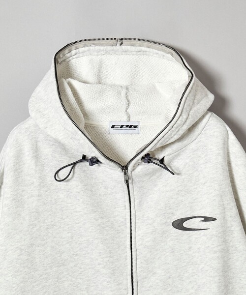 CPG（シーピージー）の「24SS-CPG-06 CPG FULL ZIP HOODIE（パーカー・メンズ・ブラウン/グレー・MEDIUM/LARGE/X-LARGE）」の4枚目の写真