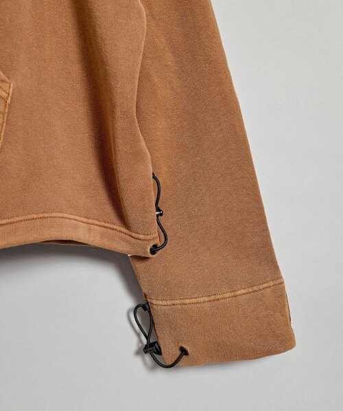 CPG（シーピージー）の「24SS-CPG-06 CPG FULL ZIP HOODIE（パーカー・メンズ・ブラウン/グレー・MEDIUM/LARGE/X-LARGE）」の12枚目の写真