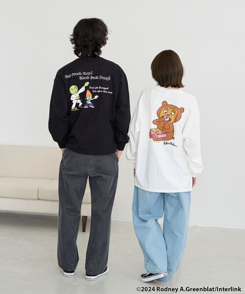 coen（コーエン）の「PaRappa the Rapper（パラッパラッパー）×coen  ロングスリーブTシャツ（Tシャツ/カットソー・メンズ・ブラック/その他2/その他1・M/XL/L）」の22枚目の写真