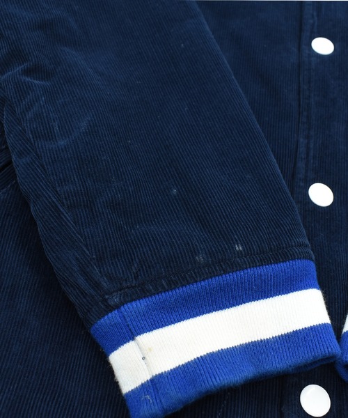 adidas Originals（アディダスオリジナルス）の「【ヴィンテージ古着】Adidas Originals 中綿入り アワードジャケット（スタジャン・メンズ・ネイビー・LARGE）」の17枚目の写真