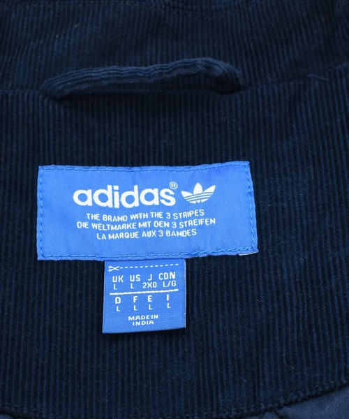 adidas Originals（アディダスオリジナルス）の「【ヴィンテージ古着】Adidas Originals 中綿入り アワードジャケット（スタジャン・メンズ・ネイビー・LARGE）」の2枚目の写真