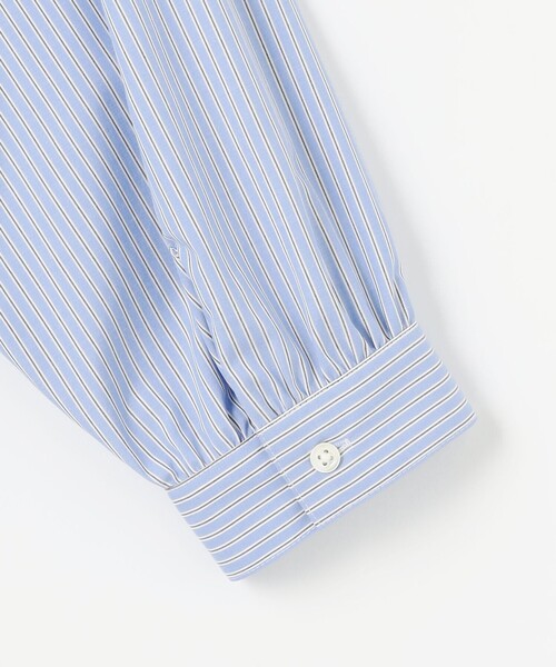 J.PRESS(ジェイプレス)の「【洗える・接触冷感・UVケア】エステネージュ シャツ ワンピース(シャツワンピース・レディース・ネイビー系1/ブラック系/ブルー系1・T13/T15)」の16枚目の写真