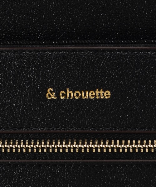 & chouette(アンドシュエット)の「シンプルスクエアリュック(PC対応)(バックパック/リュック・レディース・オールドローズ系/オフホワイト/ブラック・FREE)」の10枚目の写真