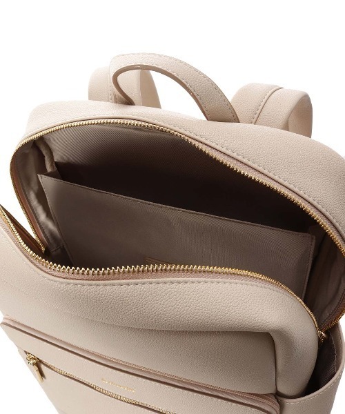 & chouette(アンドシュエット)の「シンプルスクエアリュック(PC対応)(バックパック/リュック・レディース・オールドローズ系/オフホワイト/ブラック・FREE)」の17枚目の写真