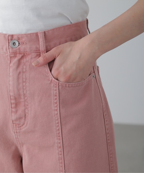 FREE'S MART（フリーズマート）の「◆ワイドストレートカラーパンツ（その他パンツ・レディース・ブルー系その他3/ベージュ/ピンク・SMALL/MEDIUM）」の13枚目の写真