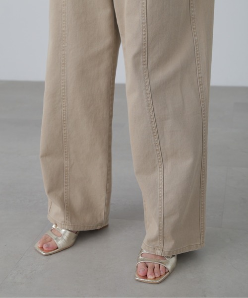 FREE'S MART（フリーズマート）の「◆ワイドストレートカラーパンツ（その他パンツ・レディース・ブルー系その他3/ベージュ/ピンク・SMALL/MEDIUM）」の22枚目の写真