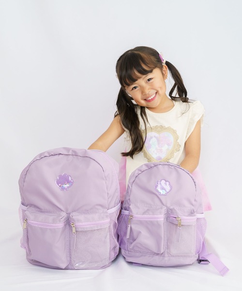 SKAPE（エスケープ）の「ﾋﾞｰｽﾞﾓﾁｰﾌﾘｭｯｸ（バックパック/リュック・キッズ・ピンク/パープル・M size/S size）」の12枚目の写真