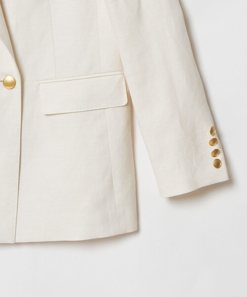 シャークスキンダブルブレストジャケット（テーラードジャケット
