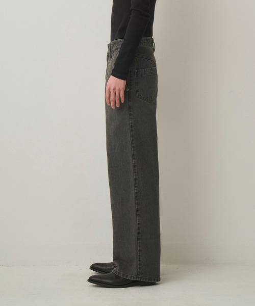 Juha（ユハ）の「OVERDYED WIDE DENIM（デニムパンツ）」 - WEAR