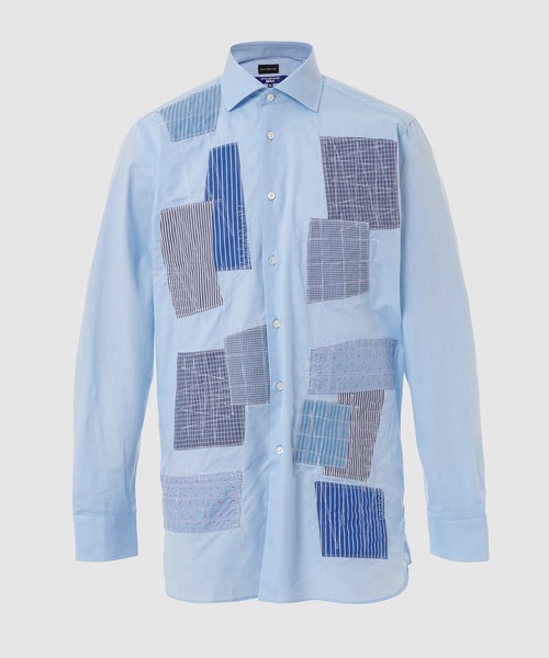 JUNYA WATANABE ブラックストライプシャツ XS vectorpremium_037-902409220056