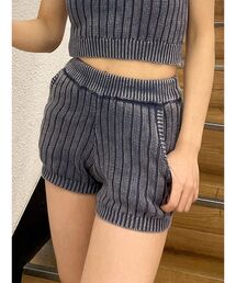 GYDA | ブリーチニットショートパンツ【SETUP着用可】(その他パンツ)