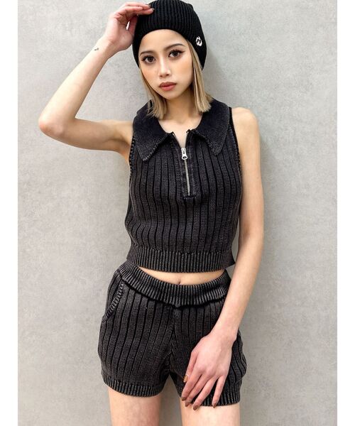 DIANTE ♡ ニットショートパンツ セール】【S/M/Lサイズ展開】【裏地付き】ニットショートパンツ