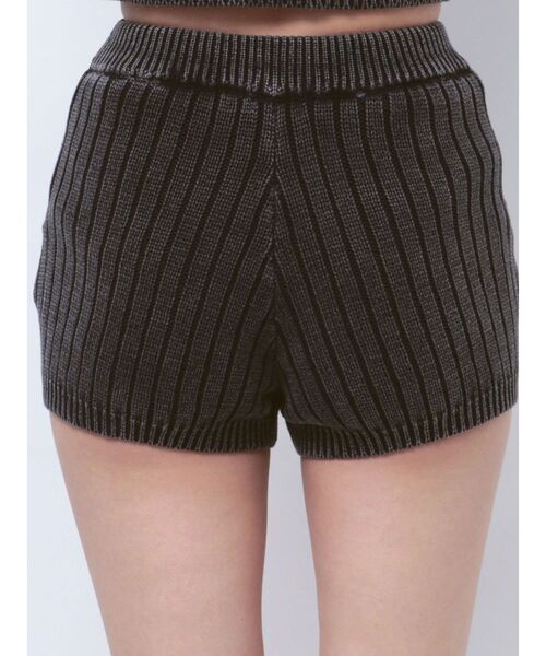 GYDA（ジェイダ）の「ブリーチニットショートパンツ【SETUP着用可】（その他パンツ・レディース・ピンク/ネイビー/ブラック/オフホワイト・FREE）」の12枚目の写真