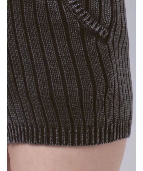 GYDA（ジェイダ）の「ブリーチニットショートパンツ【SETUP着用可】（その他パンツ・レディース・ピンク/ネイビー/ブラック/オフホワイト・FREE）」の14枚目の写真