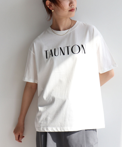 anyfee（エニフィー）の「【anyfee/プラスサイズ】ロゴプリント半袖Tシャツ《選べるデザイン》（Tシャツ/カットソー・レディース・ホワイト系その他/チャコール/ブラック/オフホワイト・LL/3L/4L/5L）」の22枚目の写真