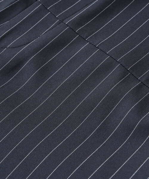 un dix cors（アンディコール）の「《大人コーデに◎》ストライプオーバーサロペット（サロペット/オーバーオール・レディース・グレー/ブラック・FREE/S）」の14枚目の写真