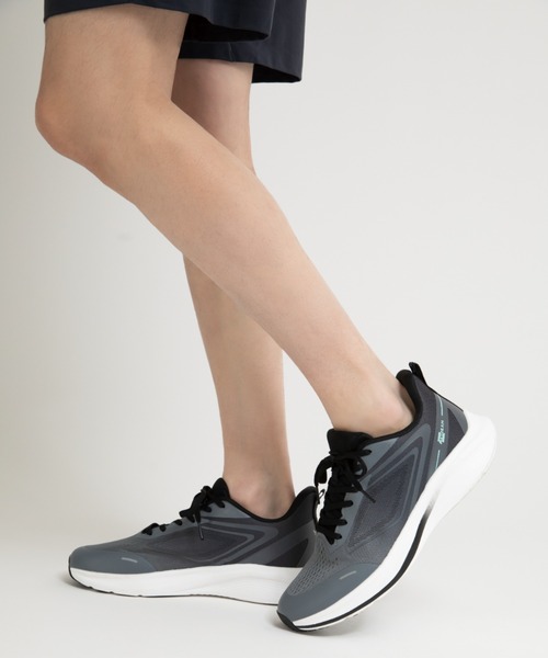 ATHREAM（アスリーム）の「ATHREAM アスリーム メンズ ランニングシューズ【超軽量/幅広3E/高反発クッション/滑りにくい】メンズスニーカー 874311（スニーカー・メンズ・サックスブルー/グレー/ブルー/グリーン系その他/ダークグレー/オレンジ/レッド/ネイビー/ブラック/ブラック×ブラック・25.5cm/26.0cm/26.5cm/27.0cm/27.5cm/28.0cm/25.0cm/28.5cm/29.0cm/30.0cm/30cm）」の4枚目の写真