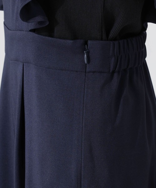 NANO universe（ナノユニバース）の「フリルスリーブオールインワン（サロペット/オーバーオール・レディース・ライトベージュ/ブラウン/ダークネイビー・FREE）」の16枚目の写真