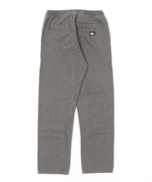 Quiksilver（クイックシルバー）の「TAXER DENIM PANT /クイックシルバーウエストゴムデニムパンツ（デニムパンツ・メンズ・グレー/ネイビー・SMALL/X-LARGE/LARGE/MEDIUM）」の3枚目の写真