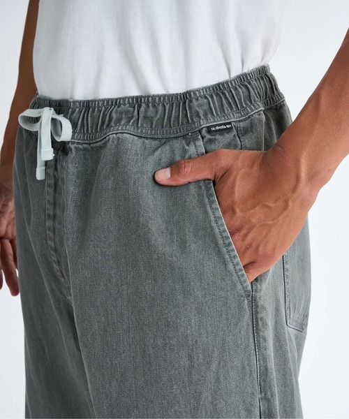 Quiksilver（クイックシルバー）の「TAXER DENIM PANT /クイックシルバーウエストゴムデニムパンツ（デニムパンツ・メンズ・グレー/ネイビー・SMALL/X-LARGE/LARGE/MEDIUM）」の7枚目の写真