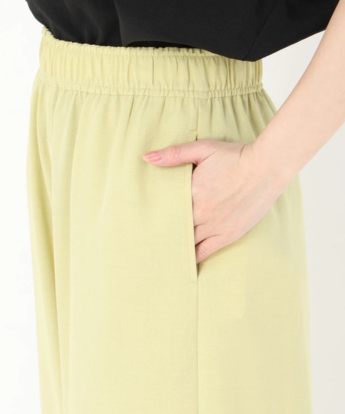 STRAWBERRY-FIELDS（ストロベリーフィールズ）の「ウエストギャザーパンツ（その他パンツ・レディース・黄緑系/ネイビー/ブラック/ライトグレー/ブラウン/ライトグリーン・1/2）」の11枚目の写真