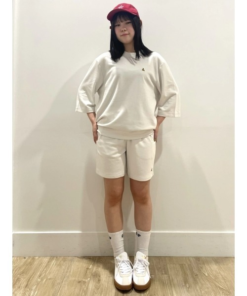 GAP（ギャップ）の「リラックス フレンチテリー ショートパンツ ブランベア刺繍（その他パンツ・メンズ・グリーン/オフホワイト/ブラック・S/M/L/XL/XS）」の20枚目の写真