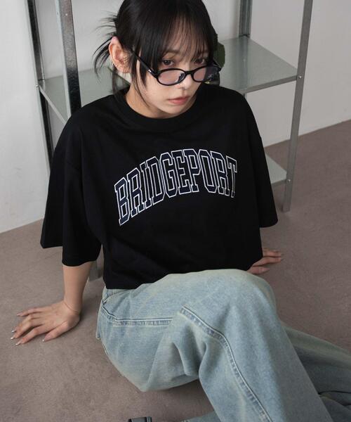 WEGO（ウィゴー）の「WEGO/ロゴショートT（Tシャツ/カットソー・レディース・ホワイト/ブラック/レッド・SMALL/MEDIUM）」の3枚目の写真