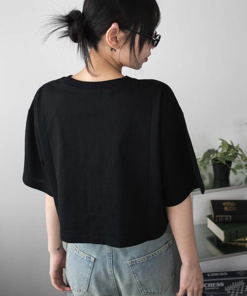 WEGO（ウィゴー）の「WEGO/ロゴショートT（Tシャツ/カットソー・レディース・ホワイト/ブラック/レッド・SMALL/MEDIUM）」の14枚目の写真