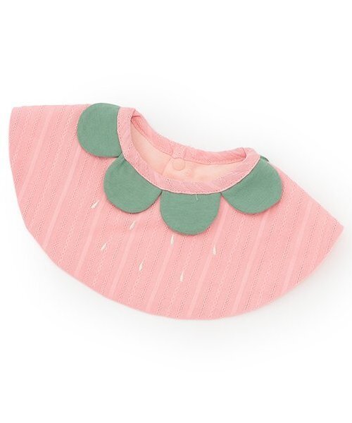 petit main（プティマイン）の「【防水】フルーツスタイ（スタイ/よだれかけ・キッズ・レッド/ライトピンク/イエロー・F）」の3枚目の写真