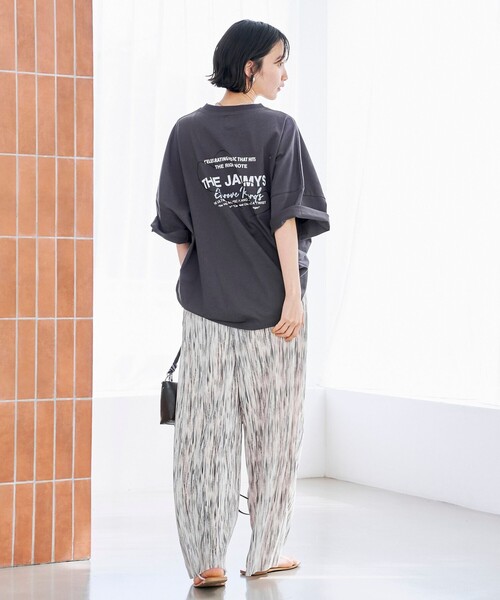 coen(コーエン)の「SunnySports(サニースポーツ)別注ハートビッグTシャツ(Tシャツ/カットソー・レディース・ダークグレー/オフホワイト/ナチュラル・FREE)」の15枚目の写真