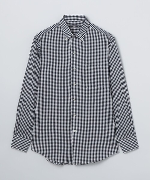 シップス（SHIPS）/SHIPS: イタリアン ボタンダウン パナマ ギンガムチェック シャツ セール】SHIPS: イタリアン ボタンダウン パナマ ギンガムチェック