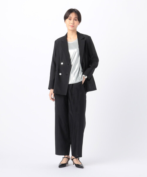 K.T KIYOKO TAKASE（キヨコタカセ）の「箔スムース デザインタンクトップ（タンクトップ・レディース・ピンクゴールド・9号）」の9枚目の写真