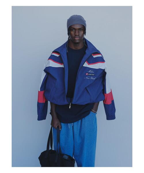 LOTTO(ロット)の「LOTTO MILAN NEWYORK NY BLOUSON(ブルゾン・メンズ・ブラック/ネイビー・MEDIUM/LARGE/X-LARGE)」の16枚目の写真