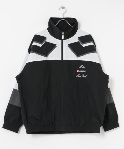 LOTTO(ロット)の「LOTTO MILAN NEWYORK NY BLOUSON(ブルゾン・メンズ・ブラック/ネイビー・MEDIUM/LARGE/X-LARGE)」の4枚目の写真