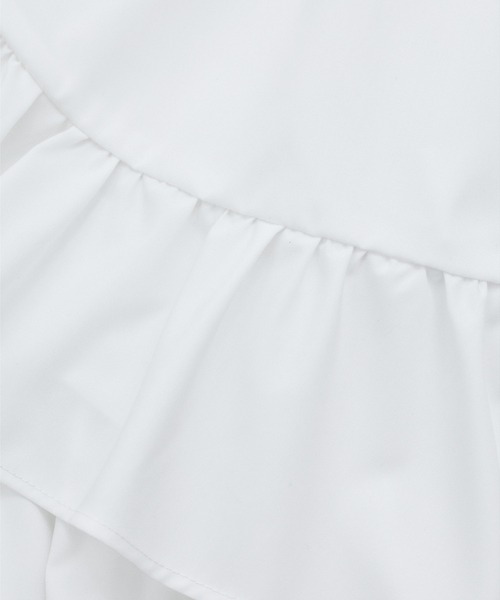 ADAM ET ROPE'（アダムエロペ）の「【WEB限定】パフスリーブギャザーブラウス（シャツ/ブラウス・レディース・オフホワイト/ブラック/ブラック系その他/ホワイト・FREE）」の15枚目の写真