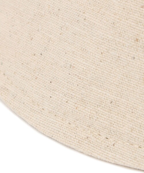 SHIPS any(シップス エニィ)の「SHIPS any: コットン リネン ハット(ハット・レディース・ブラック/ナチュラル・ONE SIZE)」の5枚目の写真