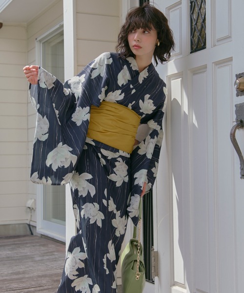 eim nuance line yukata 浴衣 blue D70A2A29-006E-4B42-9200-