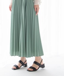 JELLY BEANS | <ふわさら>グリッターレースストレッチバックベルトサンダル(204-53070)JELLY BEANS(ジェリービーンズ)(サンダル)