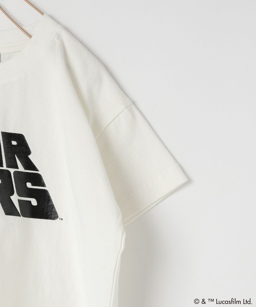 LOWRYS FARM（ローリーズファーム）の「ＳＴＡＲ　ＷＡＲＳ／ＢＩＧＴ　451870（Tシャツ/カットソー・キッズ・ブラック/ブラック系その他/キナリ/オフホワイト・130cm/140cm/110cm/150cm/120cm）」の13枚目の写真