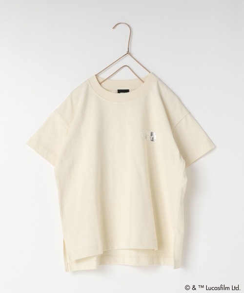 LOWRYS FARM（ローリーズファーム）の「ＳＴＡＲ　ＷＡＲＳ／ＢＩＧＴ　451870（Tシャツ/カットソー・キッズ・ブラック/ブラック系その他/キナリ/オフホワイト・130cm/140cm/110cm/150cm/120cm）」の7枚目の写真