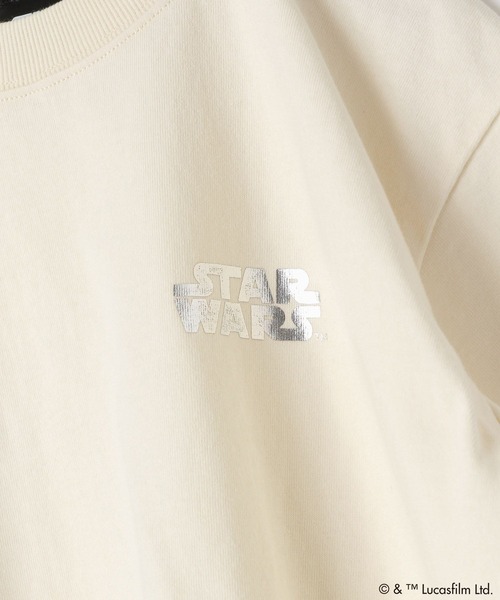 LOWRYS FARM（ローリーズファーム）の「ＳＴＡＲ　ＷＡＲＳ／ＢＩＧＴ　451870（Tシャツ/カットソー・キッズ・ブラック/ブラック系その他/キナリ/オフホワイト・130cm/140cm/110cm/150cm/120cm）」の6枚目の写真