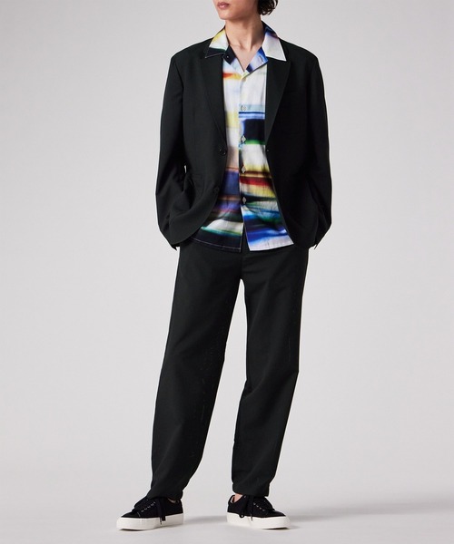 PS Paul Smith（ピーエスポールスミス）の「エアロテック ウォッシャブル トラウザーズ / 152108 739Y（その他パンツ・メンズ・ブラック/ダークグレー・SMALL/MEDIUM/LARGE/X-LARGE/XX-LARGE）」の15枚目の写真