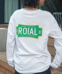 DESIGN TEE/ROIAL(ロイアル)バックプリントロングカットソー