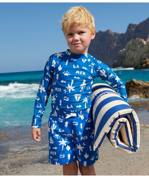 新品未使用【petit bateau プチバトー】シアサッカー　セット　95cm セール】シアサッカーワンピース（ワンピース）｜PETIT BATEAU