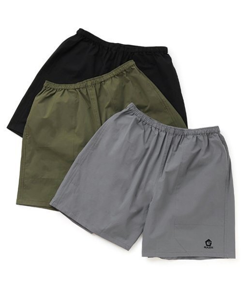 GLAZOS（グラソス）の「【大人向けサイズあり】【Easycare】ポリリップ・ショーツ（その他パンツ・キッズ・チャコール/カーキ/ブラック・S/M/L/LL）」の5枚目の写真